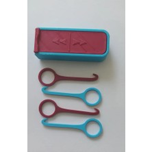 Fixflex Diş Plak Çıkarma Aparatı 4 Adet + Saklama Kutusu Fanatik Ts