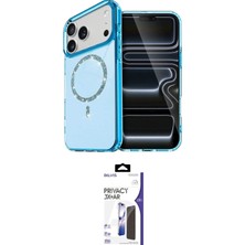 Elektronikçim Ieg™ iPhone 17 Pro Kılıf Kıvılcım Form Prime - Siyah Bilvis 3x Ar Hayalet Cam Ekran Koruyucu