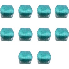 Omeyva Tek Kullanımlık Ince Galoş - Yeşil - 400 Gr. - Ort. 500 Adetlik 10 Paket