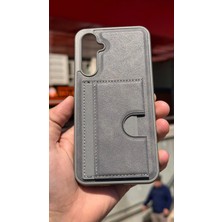 İzel Aksesuar Samsung Galaxy A54 5g Içi Kadife Kartlıklı Stantlı Kılıf