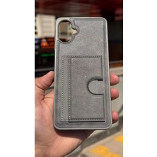 İzel Aksesuar Samsung Galaxy A07 5g Içi Kadife Kartlıklı Stantlı Kılıf