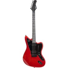 Tagima Duo Smart Hh Candy Apple Red Offset (Jazzmaster Tarzı) Elektro Gitar