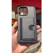 İzel Aksesuar Apple Iphone 16 Pro Max Içi Kadife Kartlıklı Stantlı Kılıf