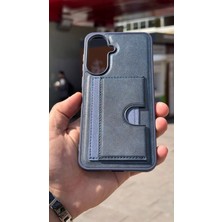İzel Aksesuar Samsung Galaxy A36 5g Içi Kadife Kartlıklı Stantlı Kılıf