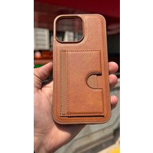 İzel Aksesuar Apple Iphone 16 Pro Max Içi Kadife Kartlıklı Stantlı Kılıf