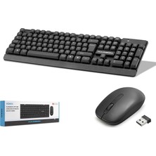 Hadron HD843 Kablosuz Klavye ve Mouse Seti - Siyah