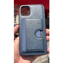 İzel Aksesuar Apple Iphone 11 Içi Kadife Kartlıklı Stantlı Kılıf