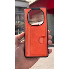 İzel Aksesuar Xiaomi Redmi Note 14 Pro 4g Içi Kadife Kartlıklı Stantlı Kılıf