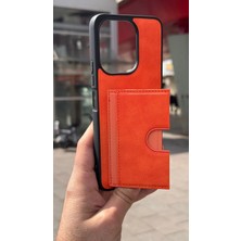 İzel Aksesuar Xiaomi Redmi 13 Içi Kadife Kartlıklı Stantlı Kılıf