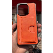 İzel Aksesuar Xiaomi Redmi Note 13 Içi Kadife Kartlıklı Stantlı Kılıf