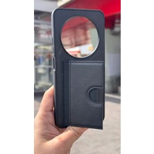 İzel Aksesuar Xiaomi Redmi 14C Içi Kadife Kartlıklı Stantlı Kılıf