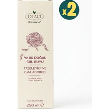 Aksu Otacı %100 Doğal Gül Suyu 250 ml 2 Adet