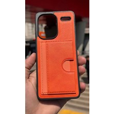 İzel Aksesuar Xiaomi Redmi Note 13 Pro Plus Içi Kadife Kartlıklı Stantlı Kılıf
