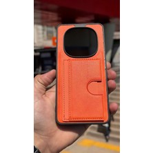 İzel Aksesuar Xiaomi Redmi Note 15 Pro 4g Içi Kadife Kartlıklı Stantlı Kılıf