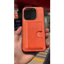 İzel Aksesuar Xiaomi 15T Içi Kadife Kartlıklı Stantlı Kılıf