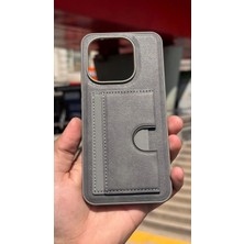 İzel Aksesuar Xiaomi 15T Içi Kadife Kartlıklı Stantlı Kılıf