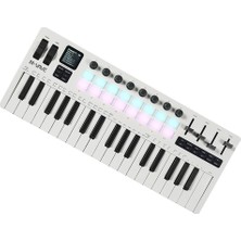 M-Vave Smk-37 Pro Mıdı Klavye – 37 Tuş, Aftertouch, Kontrol Pad’ler