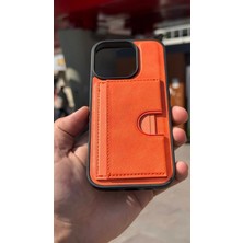 İzel Aksesuar Apple Iphone 16 Pro Içi Kadife Kartlıklı Stantlı Kılıf