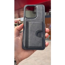 İzel Aksesuar Xiaomi Redmi 13 Içi Kadife Kartlıklı Stantlı Kılıf