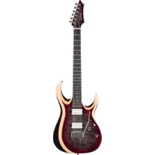 Cort X700 Duality Iı Lvb Elektro Gitar, Çantalı, Lava Burst