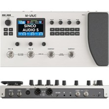 M-Vave MK-300 Guitar/bass Multi-Effects Processor – Amfi Modelleyici, Looper, Drum Machine
