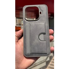 İzel Aksesuar Xiaomi 15T Pro Içi Kadife Kartlıklı Stantlı Kılıf