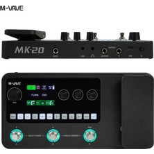 M-Vave Mk-20 Ir Gitar Prosesörü – Amfi Modelleyici & Multi Efekt Pedalı
