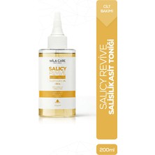 Mila Care Siyah Nokta Karşıtı Salisilik Asit Tonik 200ml Tüm Cilt Tipleri İçin Akne Önleyici Etki