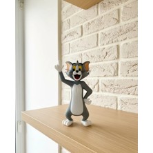 Özgürce Şık 22 cm Kedi Biblo, Ev ve Ofis Dekorasyon Aksesuarı