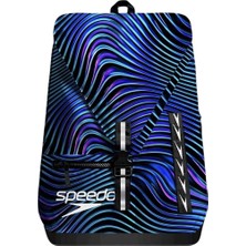 Speedo Vanquisher 35L Printed Mavi Unisex Sırt Çantası