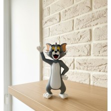 Özgürce Şık 22 cm Kedi Biblo, Dekoratif Ev ve Ofis Aksesuarı
