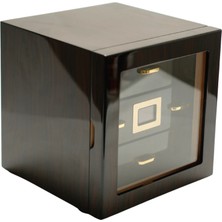 Cohiba Kahverengi Humidor Üç Çekmeceli Puro Saklama Kutusu PHUM0260