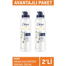 Dove Argan Duş Köpüğü Original 200ML x 2 5 Adet