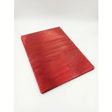Equry Equipment Oluklu Çikolata Ambalaj Folyosu 50X35 cm Bordo | 1 Paket - 1 kg