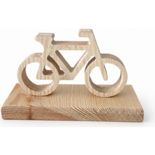 Vuud Ahşap Bisiklet Isimlik - Kişiselleştirilebilir