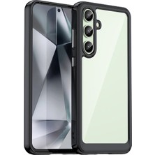 Microcase Sm S25 Fe ile Uyumlu Shield Serisi Darbeye Dayanıklı Yarı Esnek Plastik Tpu Kılıf - AL8100