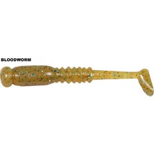 Ryuji Rock Tail 4 cm Kokulu Silikon Yem Bloodworm