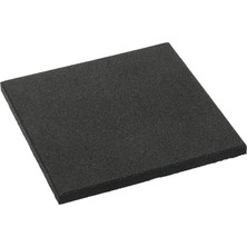 Kauçuk Zemin 40X40X2 cm - Siyah