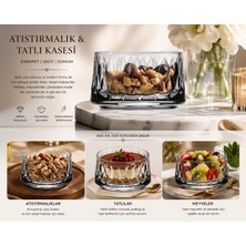 Paşabahçe Leafy 4 Lü Cam Kase 240CC