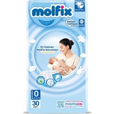 Nessi World Premature Bebek Bezi 0 Beden 0-3 kg 30 Adet