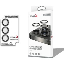 Cepustik Telefon Aksesuarları Galaxy S26 Safir Parmak Izi Bırakmayan Cl-12 Premium Kamera Lens Koruyucu Anti-Reflective Siyah