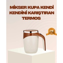 Senka USB Şarjlı Manyetik Karıştırıcı Kupa – Otomatik Kahve Karıştırma Bardağı