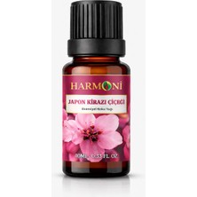 Harmoni Japon Kiraz Çiçeği   Saf Esansiyel Uçucu Yağ Buhurdanlık Yağı Difüzör Esansı Aromaterapi Ortam Koku 10ML