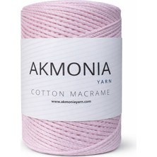 Akmonia Makrome Pamuk 250GR  2mm Zincir Ip, Çanta,runner,dekarayon,sepet