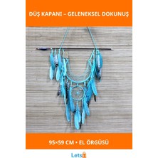 Özgürce El Yapımı Ok Yayı Düş Kapanı 95X59 cm Dekoratif Nazardan Koruma