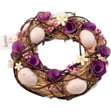 Özgürce Şirin ve Renkli Yumurta Kapı Süsü, Evinizin Neşesini Artırır