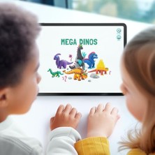 Naque Hey Clay Dinozorlar Seti - Çocuklar Için Hava ile Kuruyan ve Şekil Alan Kil Seti - 15 Kutu ve Şekillendirme Aletleri - 5-7 Yaş Için Dinozor Oyuncakları