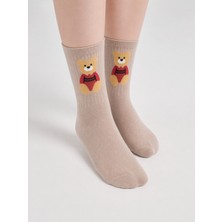 İpeksi Teddy Pamuk Kolej Çorap – Terletmeyen, Rahat, Günlük Unisex Basic