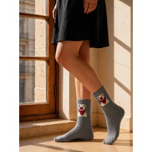 İpeksi Teddy Pamuk Kolej Çorap – Terletmeyen, Rahat, Günlük Unisex Basic