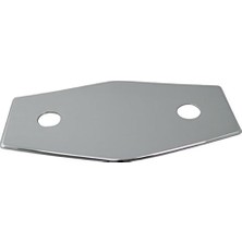 Naque D504-26 Iki Delikli Remodel Plaka, Cilalı Krom, 33 cm